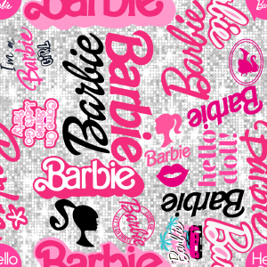 All Barbie All the time - Fabric