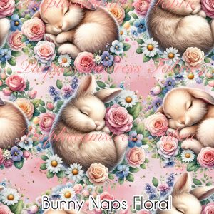 Bunny Naps Floral