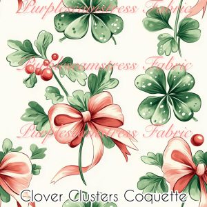 Clover Clusters Coquette - Fabric