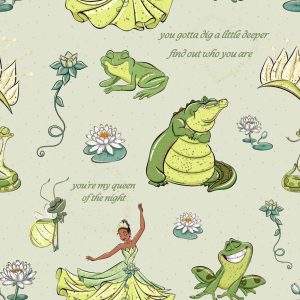 Im Almost There Tiana - Fabric