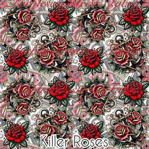 Killer Roses - Fabric