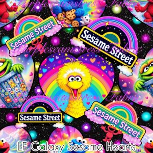 LF Galaxy Sesame Hearts - Fabric