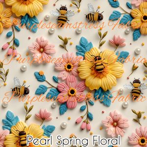 Pearl Spring Floral - Fabric