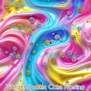 Vibrant Sparkle Cake Frosting