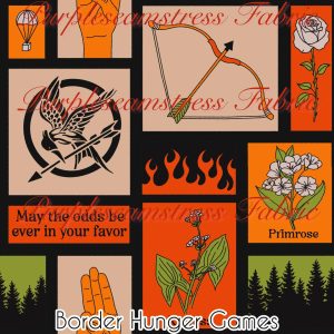 Border Hunger Games - Fabric