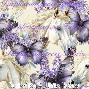 Butterflies & White Horses