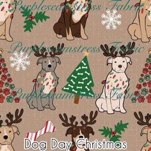 Dog Day Christmas - Fabric