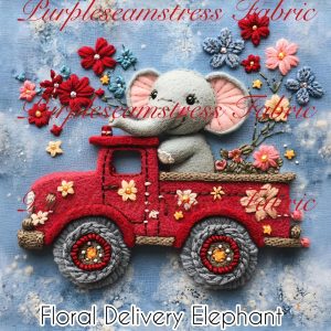 Floral Delivery Elephant