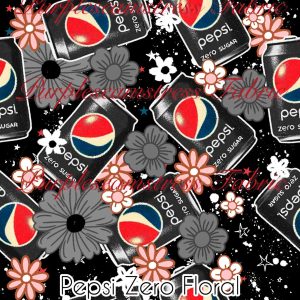 Pepsi Zero Floral
