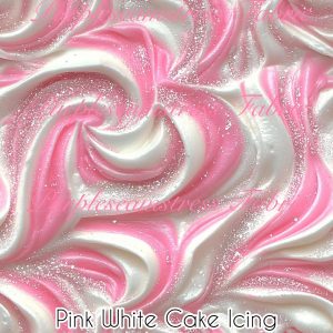 Pink White Cake Icing