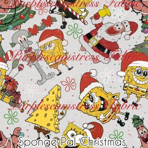 Sponge Pal Christmas - Fabric
