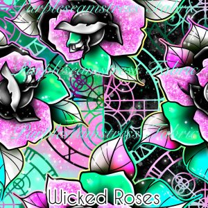 Wicked Roses - Fabric
