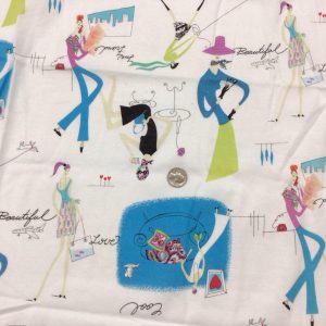 Jet-Setting Girls Cotton Rib