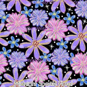 Midnight Sparkle Floral