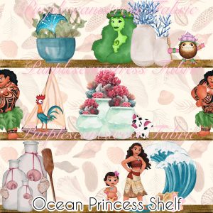 Ocean Princess Shelves - Fabric