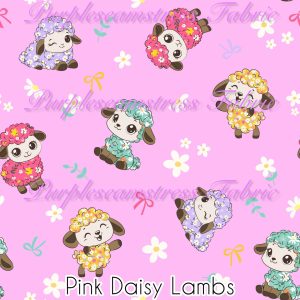 Pink Daisy Lambs