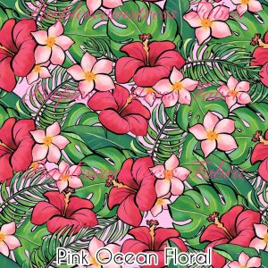 Pink Ocean Floral