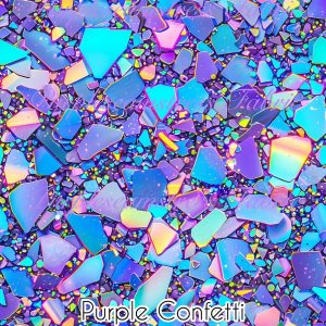 Purple Confetti - Fabric