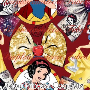 Snow Princess Coquette - Fabric