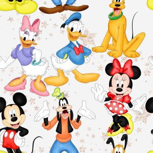 Stardust Mouse Friends - Fabric