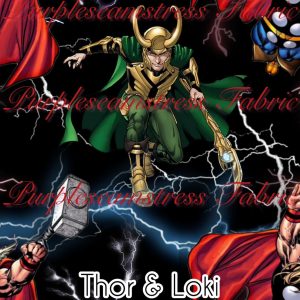 Thor & Loki - Fabric