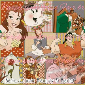 Boho Comic Beauty & The Beast