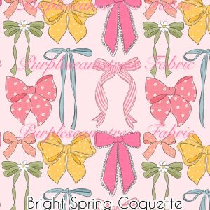 Bright Spring Coquette - Fabric