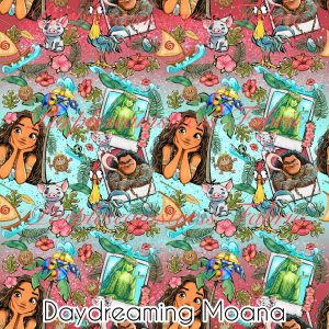 Daydreaming Moana - Fabric