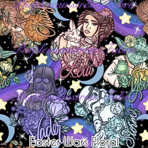 Easter Wars Floral - Fabric