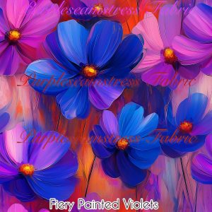 Fiery Painted Violets