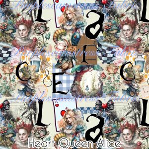 Heart Queen Alice - Fabric