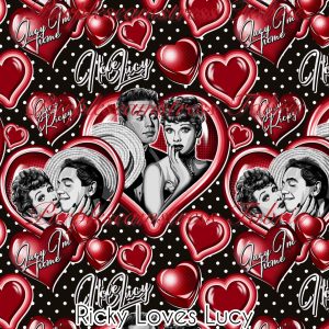 Ricky Loves Lucy - Fabric