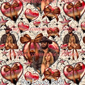 Rip Loves Beth - Fabric