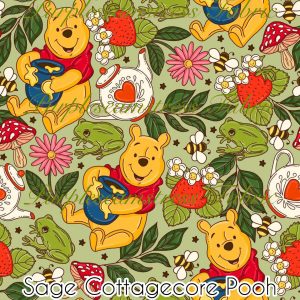 Sage Cottagecore Pooh