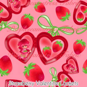Strawberry Valentine Lockets