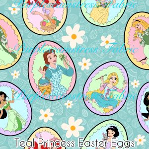Teal Princess Easter Eggs
