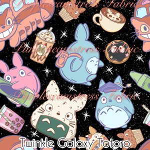 Twinkle Galaxy Totoro - Fabric