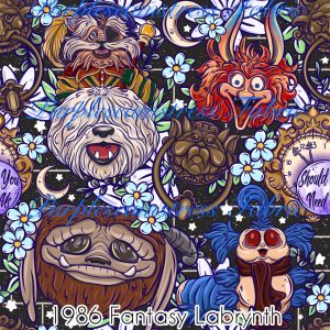 1986 Fantasy Labyrinth - Fabric