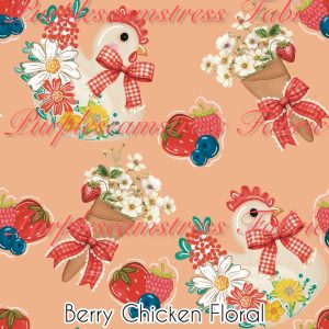 Berry Chicken Floral