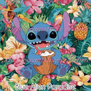 Blue Alien Paradise