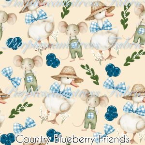 Country Blueberry Friends