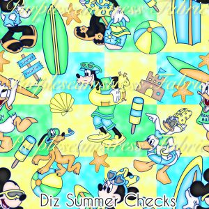 Diz Summer Checks - Fabric