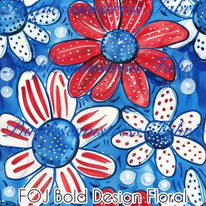 FOJ Bold Design Floral