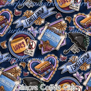 Gilmore Coffee Girls - Fabric