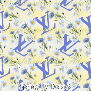 Spring LV Daisies - Fabric
