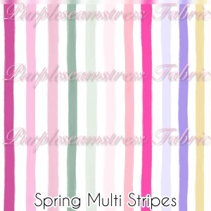 Spring Multi Stripes - Fabric