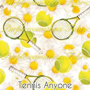 Tennis Anyone - Fabric
