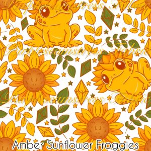 Amber Sunflower Froggies