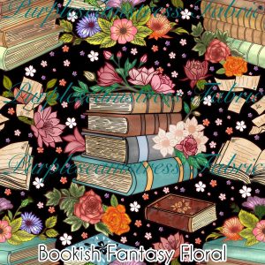 Bookish Fantasy Floral - Fabric
