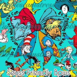 Seuss Friendly Bows - Fabric